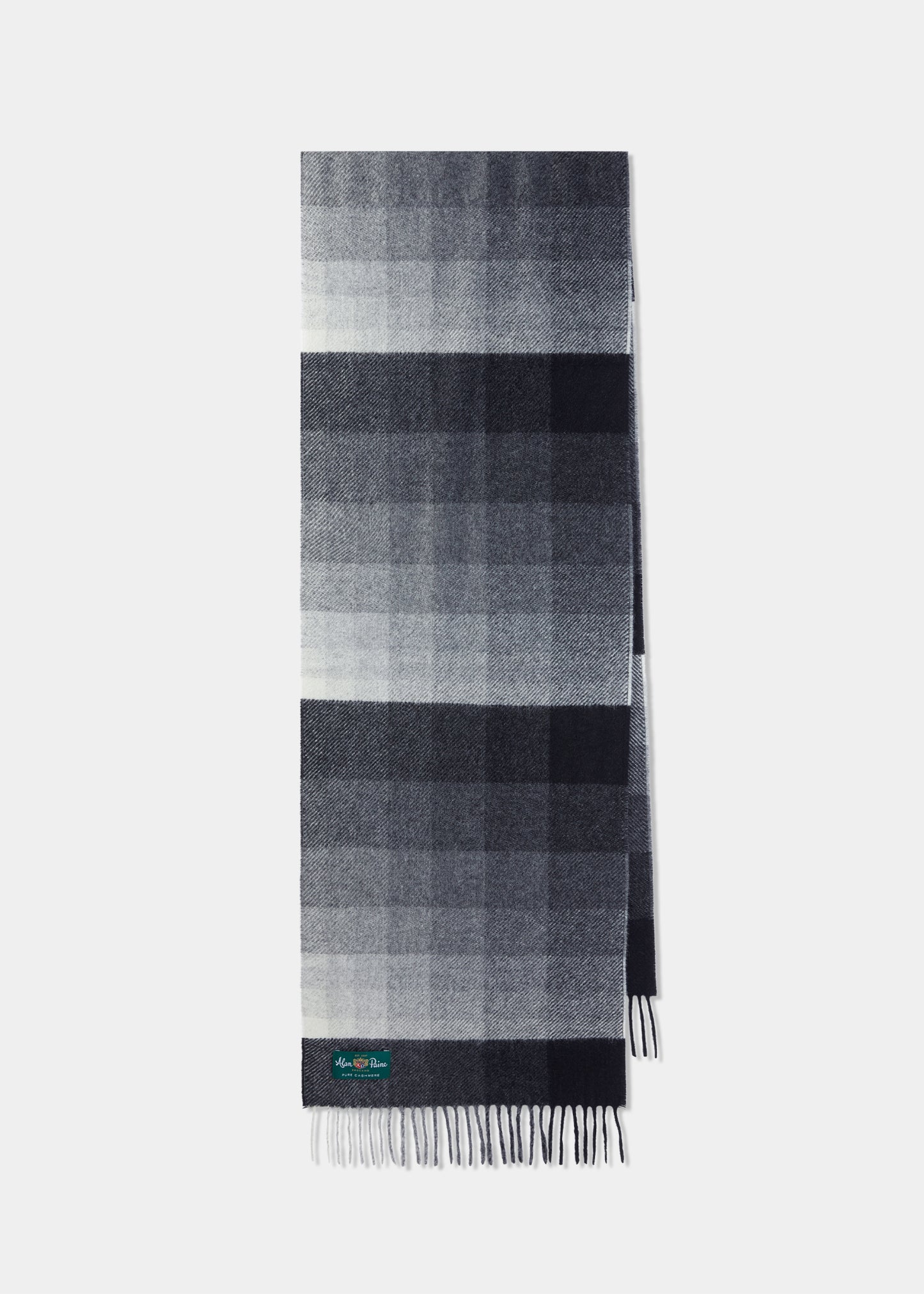 Bradfield Faded Stripe Scarf i kol