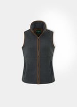 Aylsham Ladies Fleece Gilet In Gunmetal