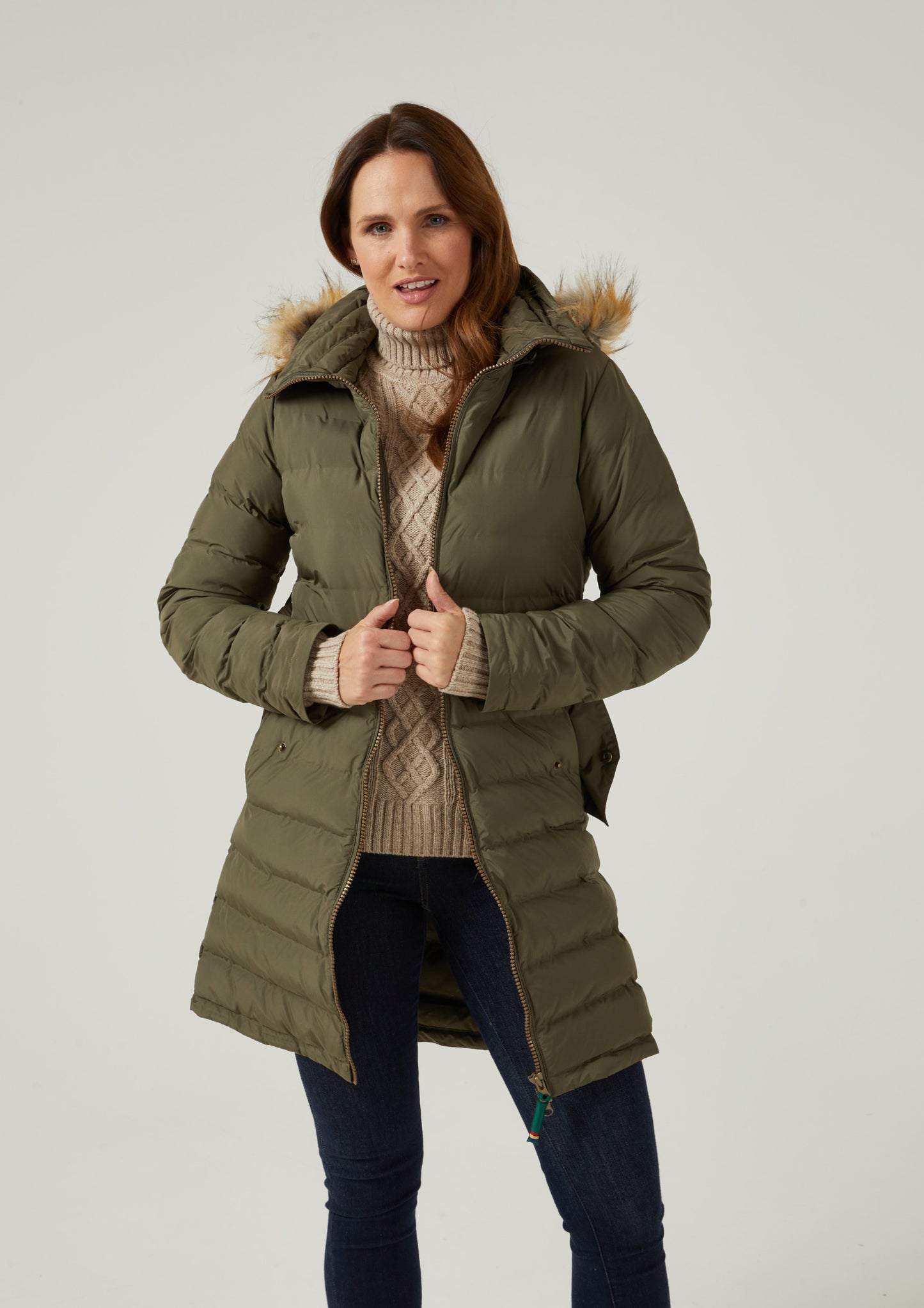Calsall Ladies Olive Jacket