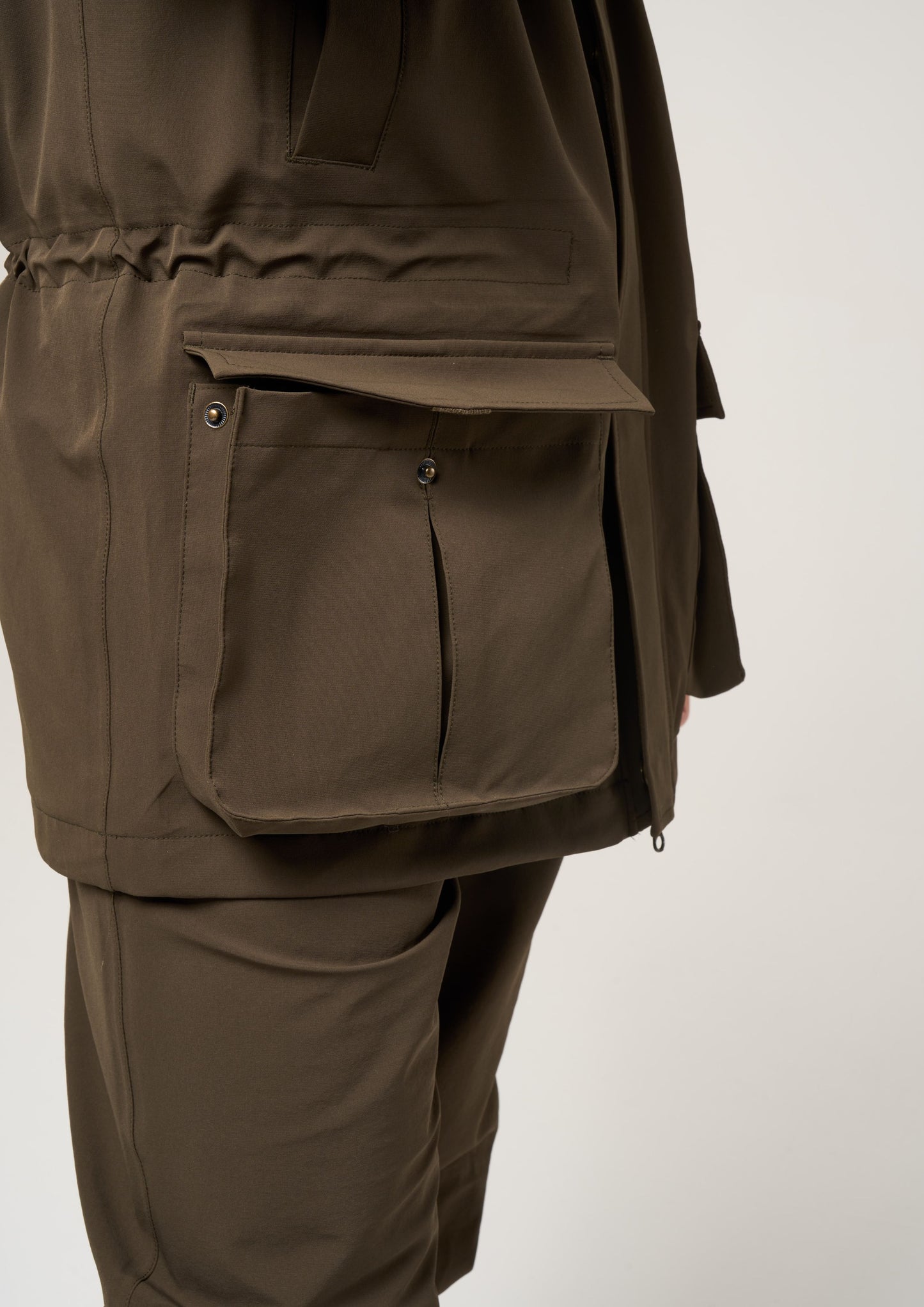 Lockwood Men's Shooting Coat In Olive