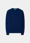 Melfort Cashmere Jumper in Indigo