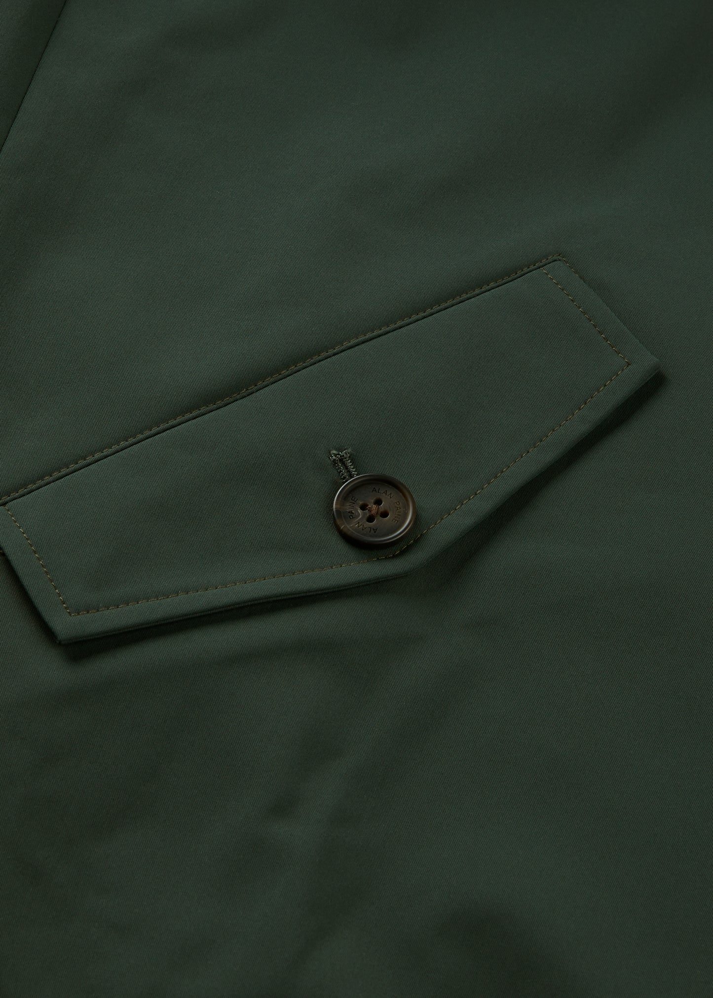 Men's Polyester Reversible Bomber Jacket in Green & Navy