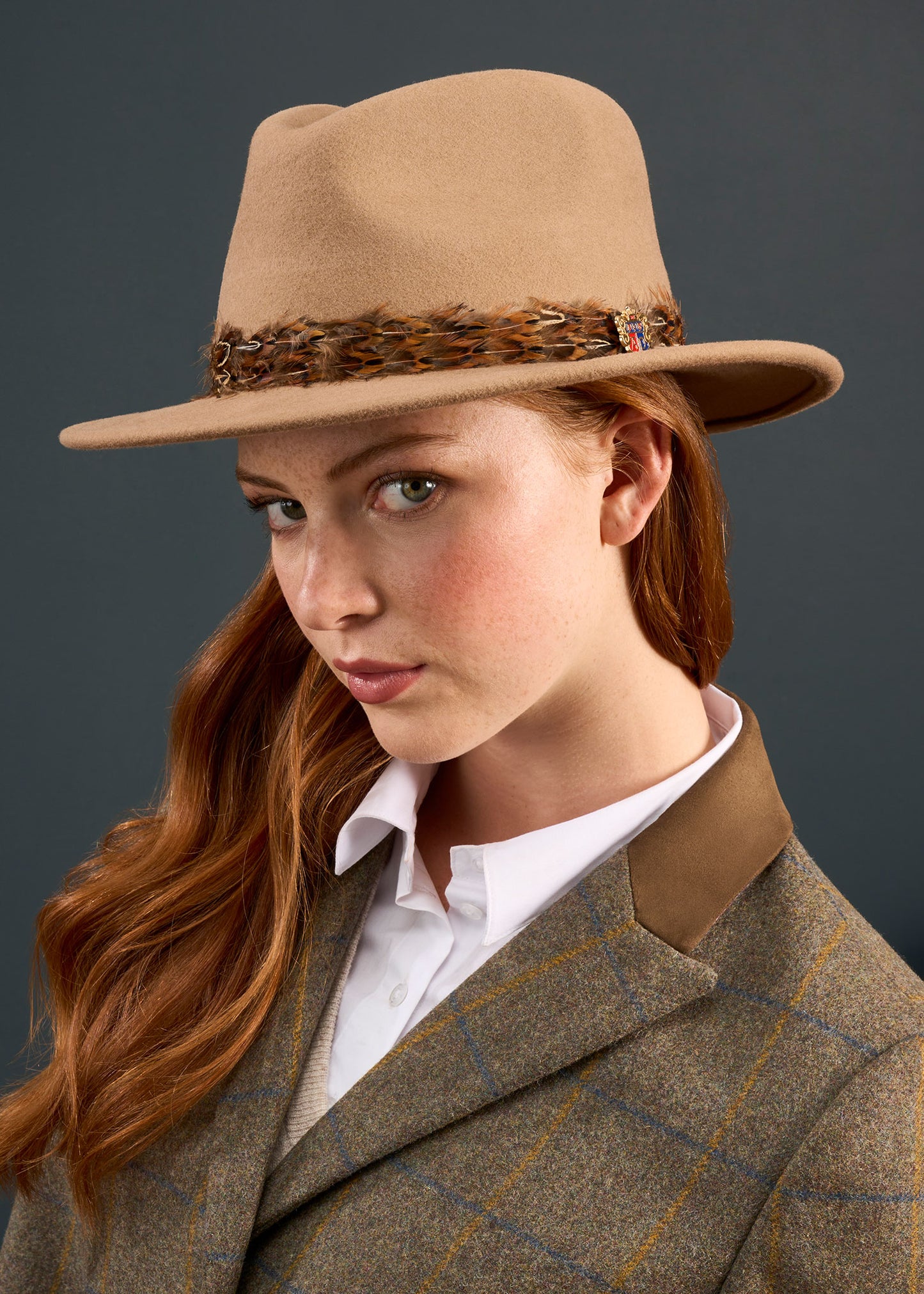 Richmond Damer Fedora I Mink