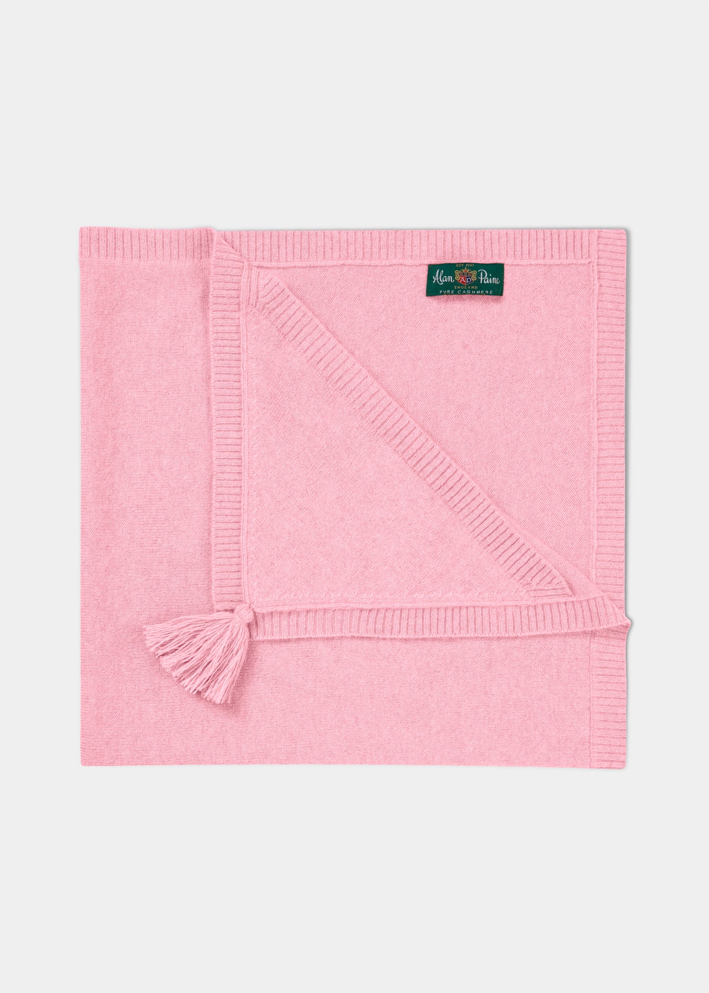 Kashmir babyfilt - rosa