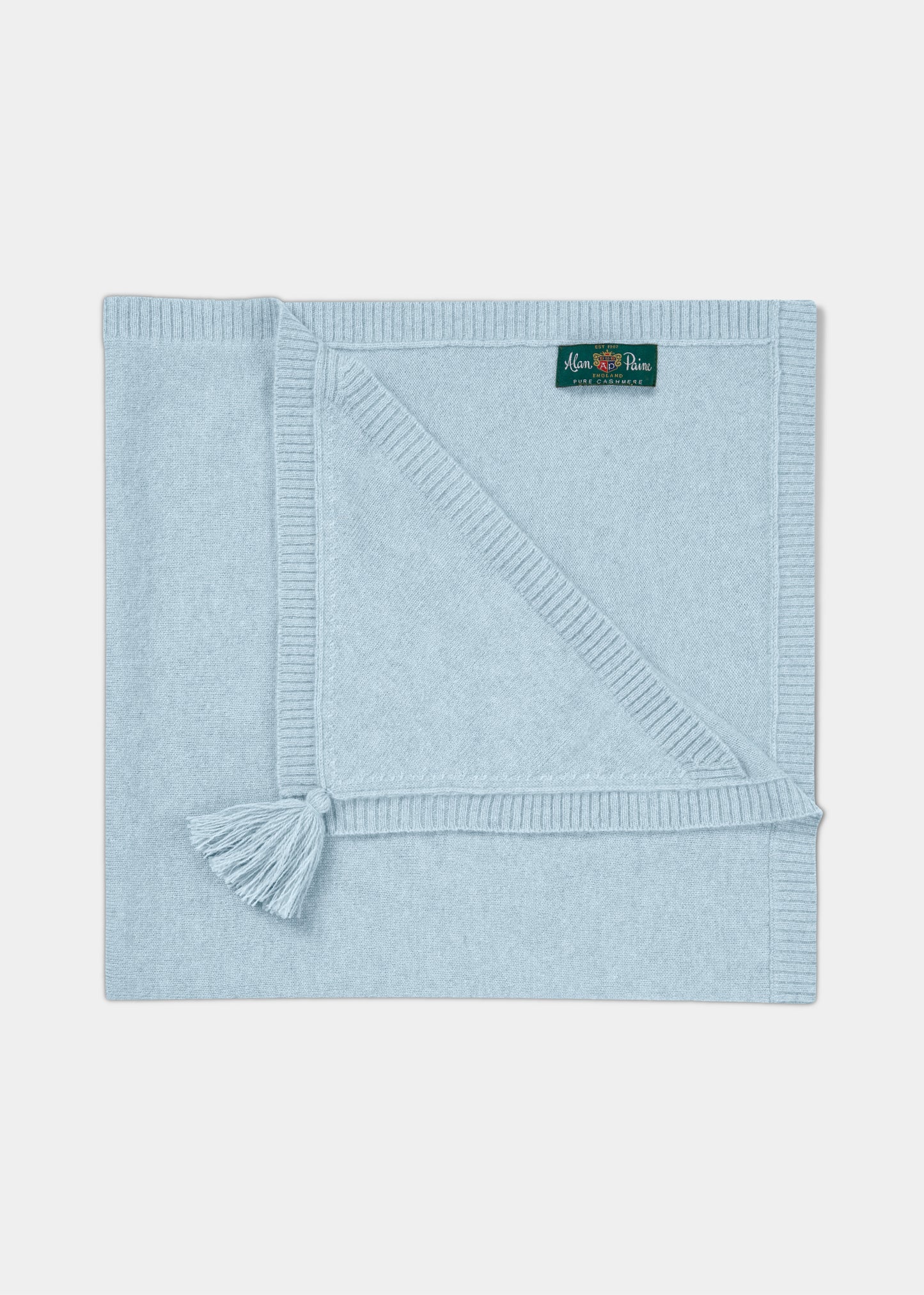 Cashmere Babyfilt - Babyblå