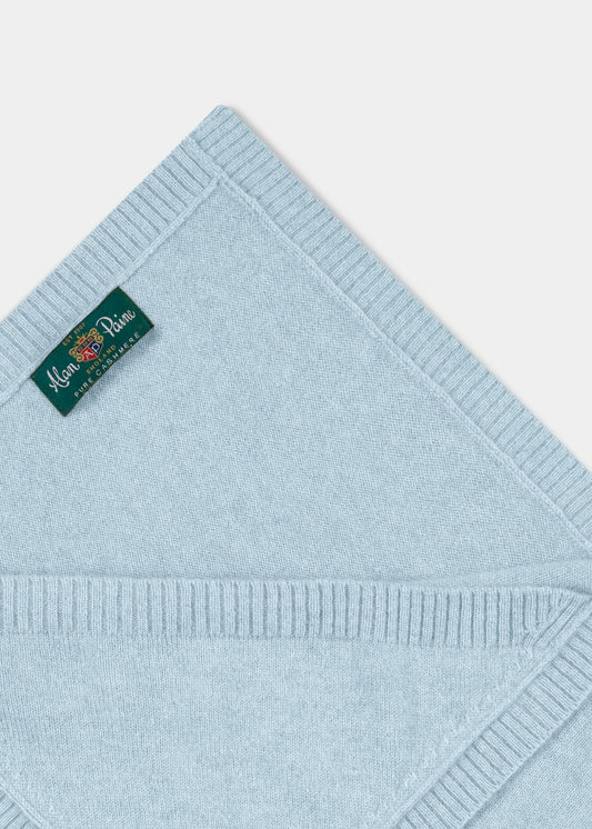 Cashmere Baby Blanket - Baby Blue