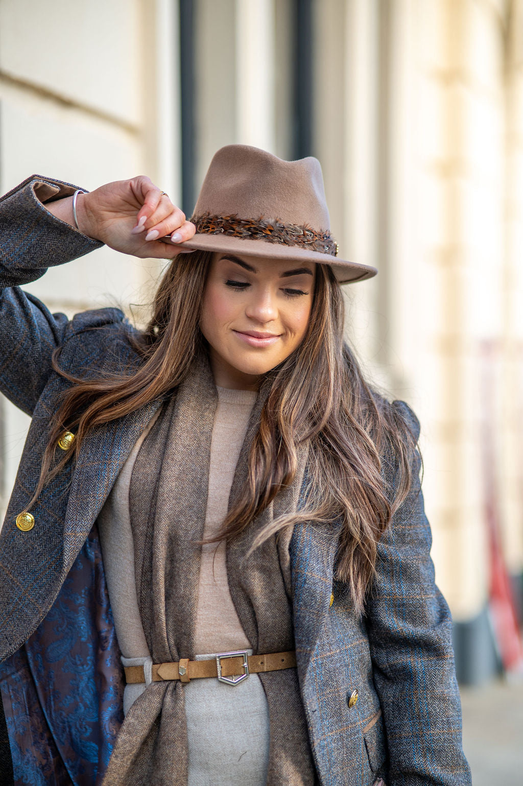 Richmond Damer Fedora I Mink