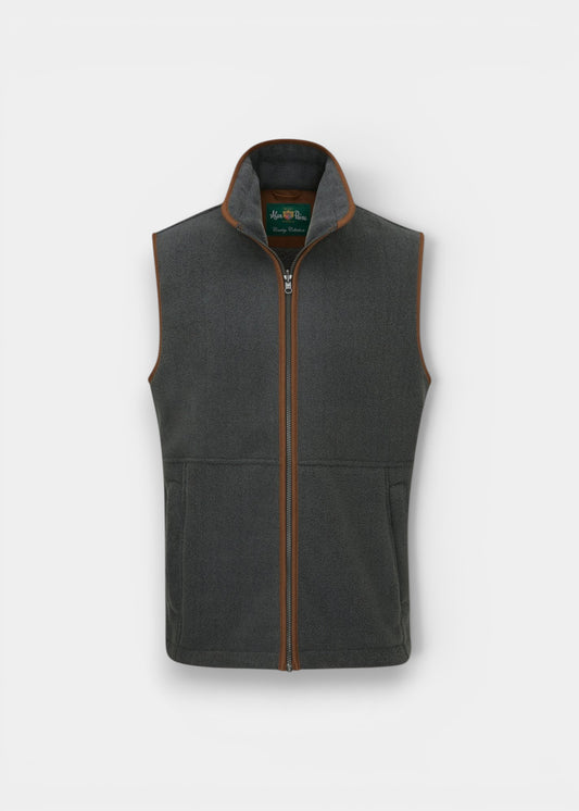 Aylsham Children's Fleece Waistcoat In Gunmetal