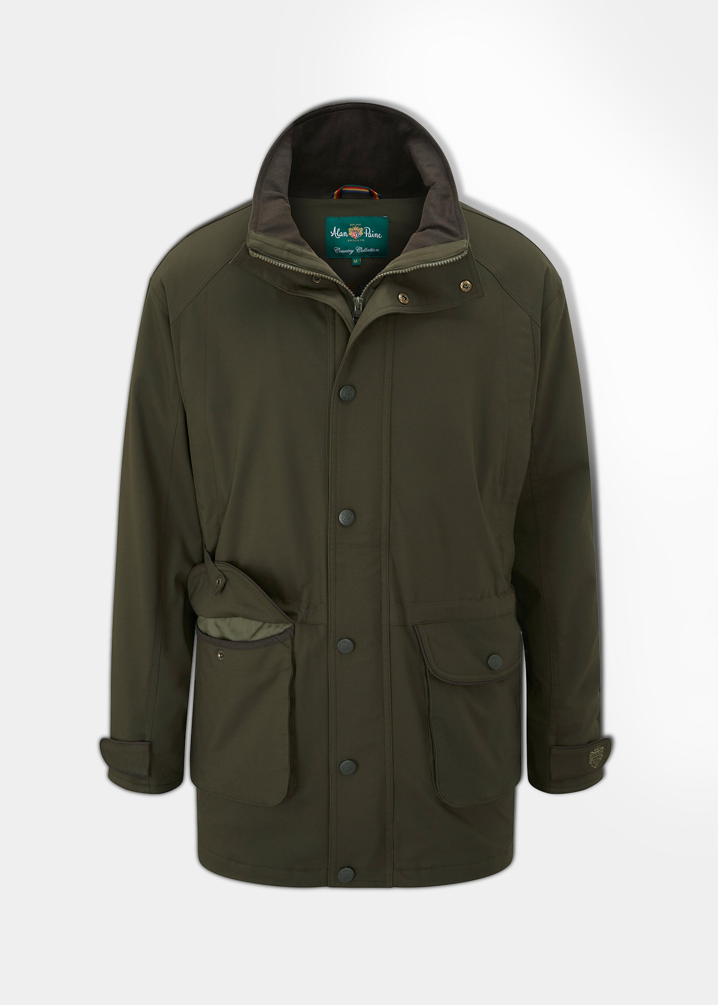 Dunswell Men's Waterproof Field Coat In Olive