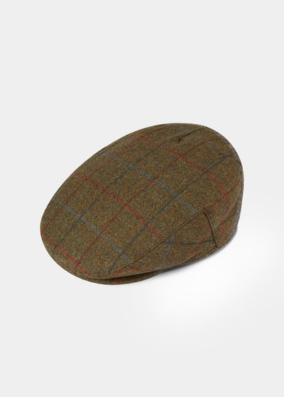 Surrey Men's Tweed Flat Cap In Hawkswood