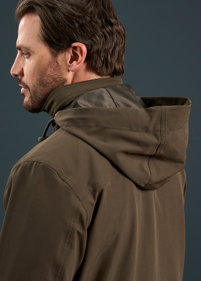 Dunswell Men's Waterproof Field Coat In Olive