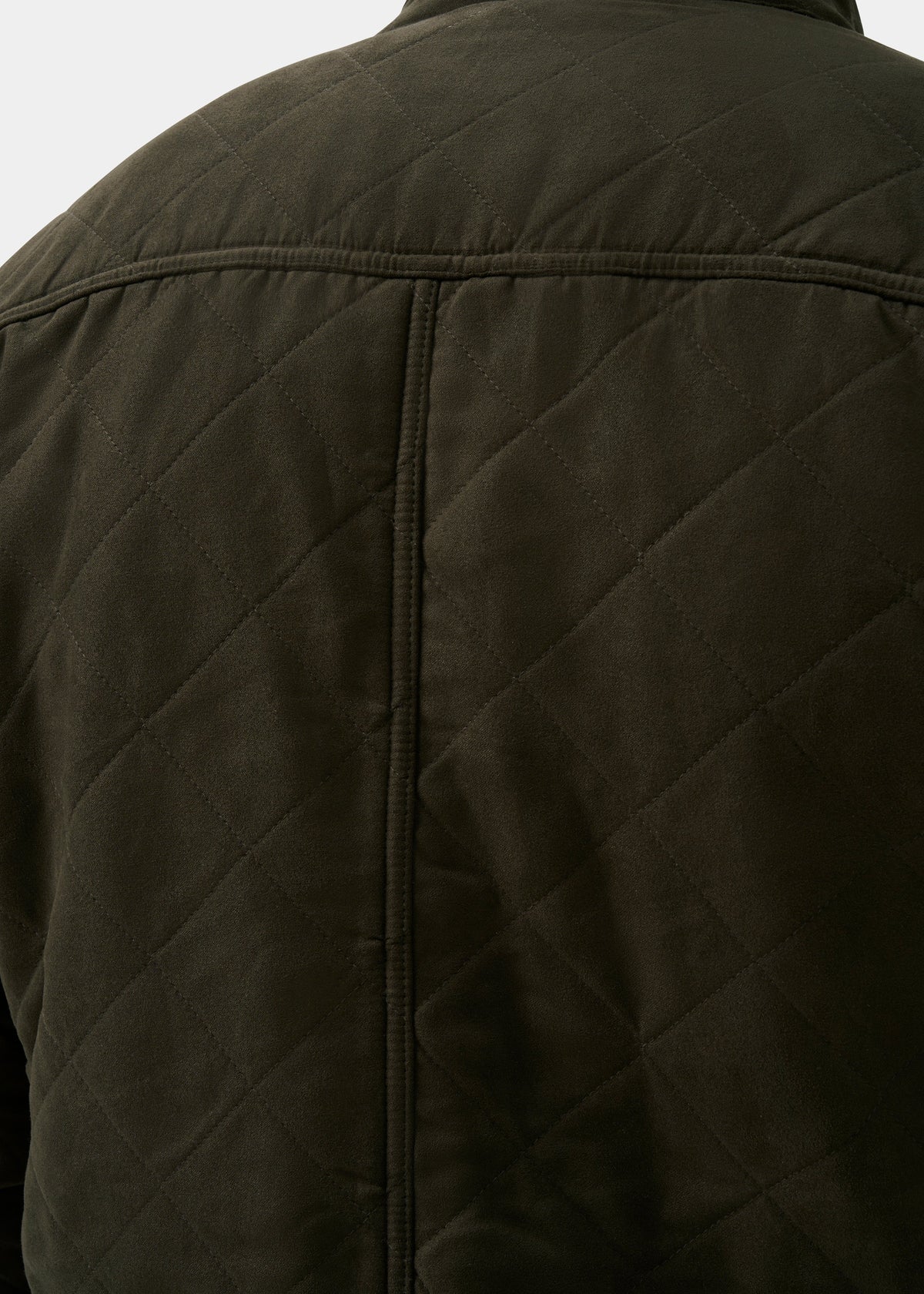 Felwell Men's Quilted Jacket In Olive - Regular Fit