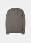 Melfort Cashmere Jumper i Mouse - Normal passform