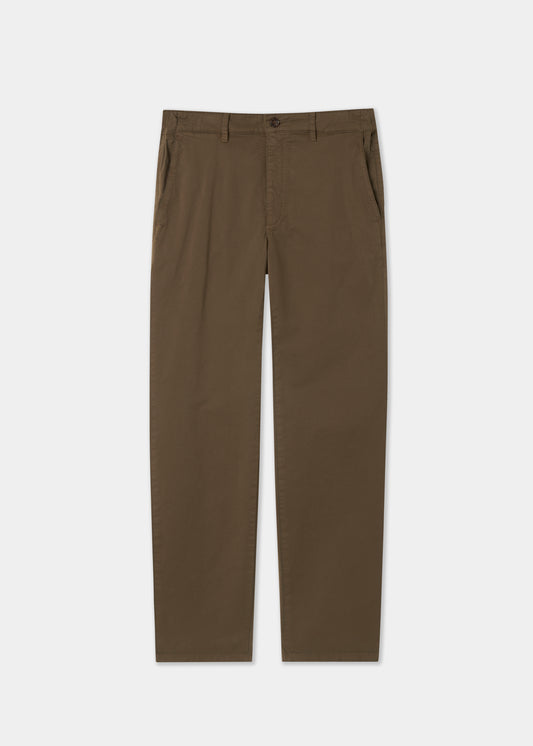Men's Chino Trousers in Brown