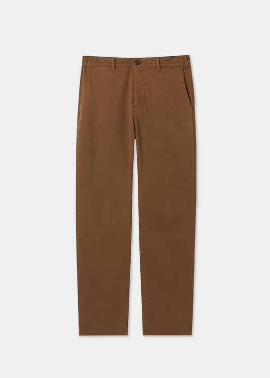 Men's Chino Trousers in Brown