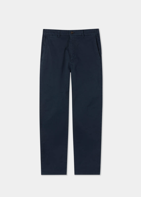 Men's Chino Trousers in Navy Blue