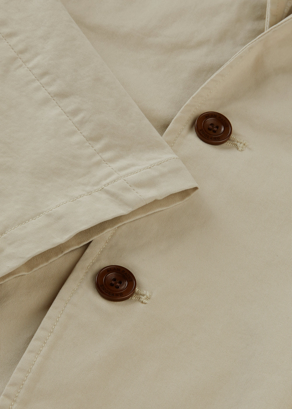 Men's Cotton Blazer in Beige
