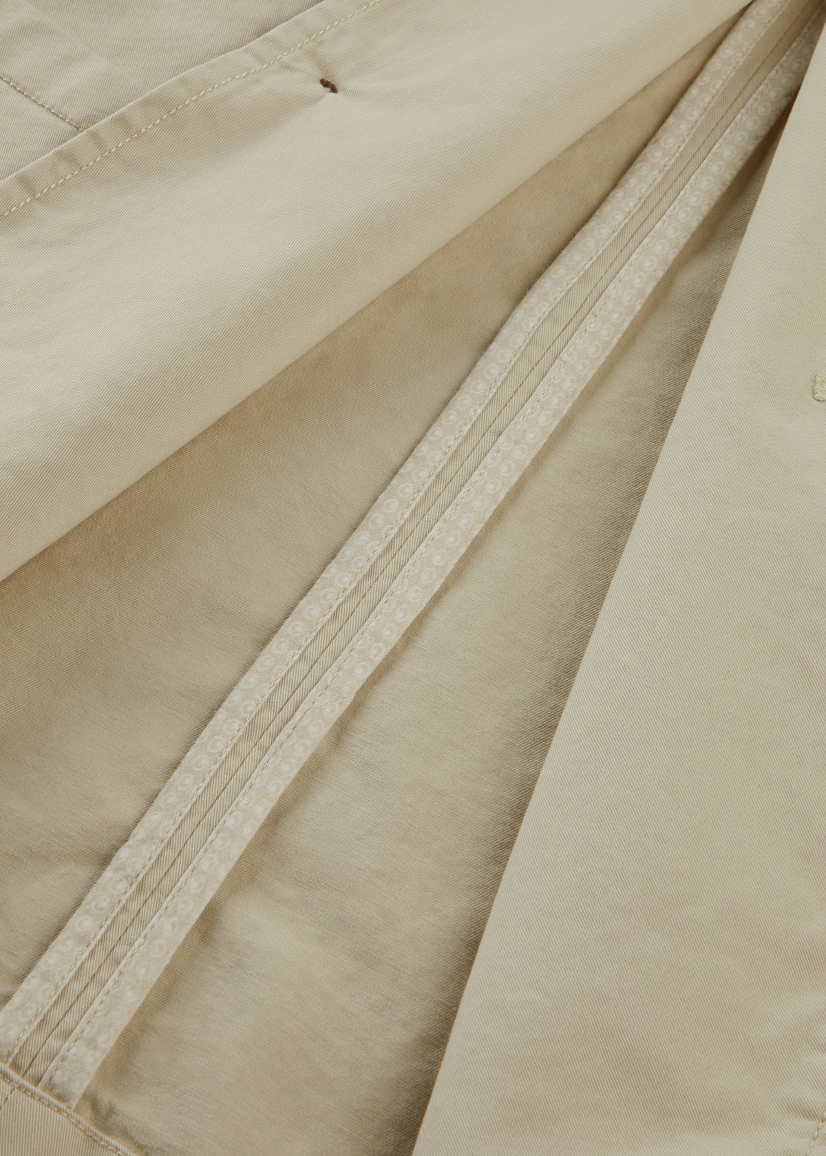 Men's Cotton Blazer in Beige