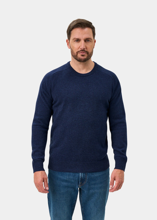 Dorset Lambswool Crew Neck Jumper In Rhapsody - Classic Fit