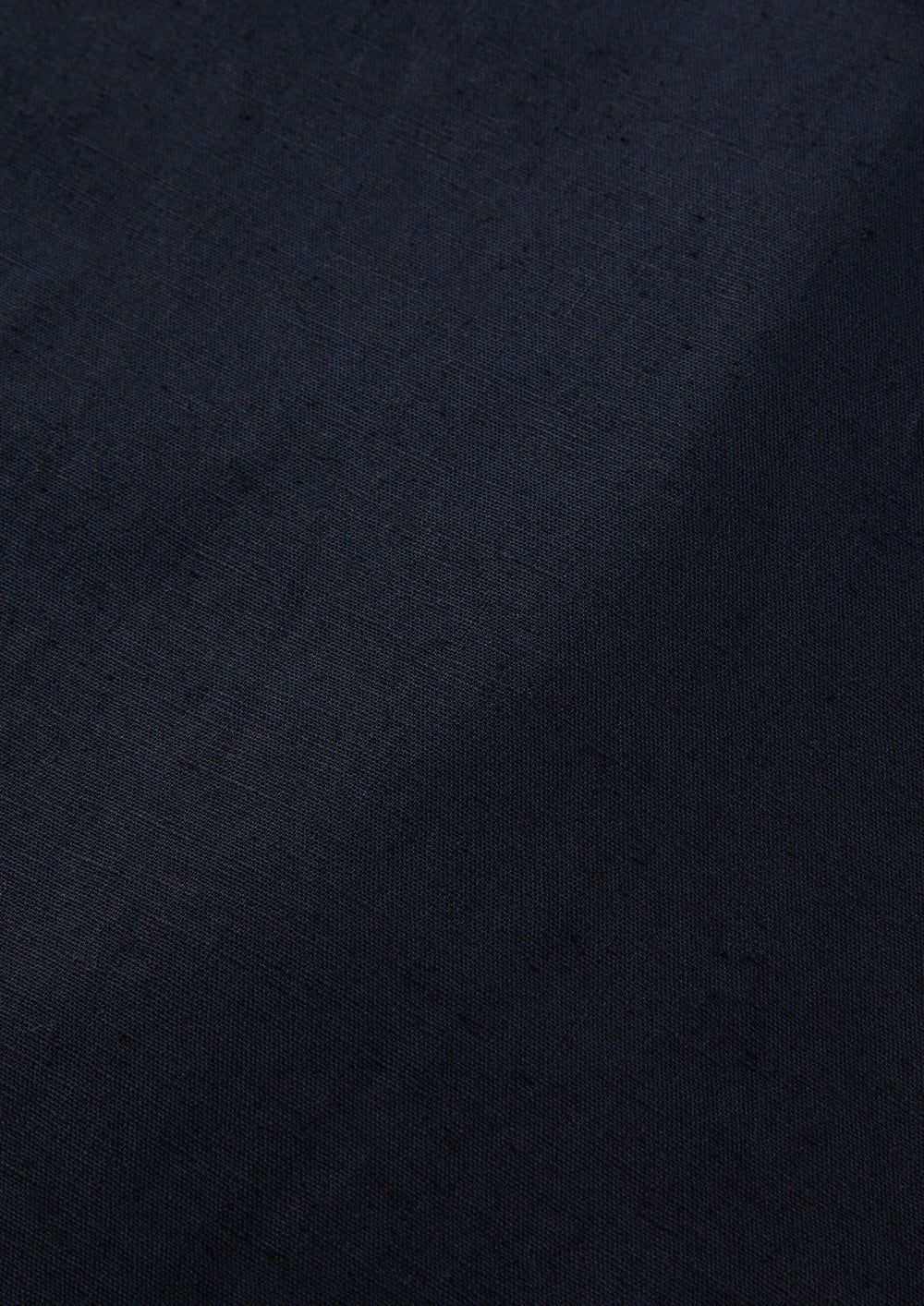Men's Linen Cotton Bomber Jacket in Navy