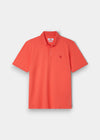 Fritton Pique Polo Shirt In Coral