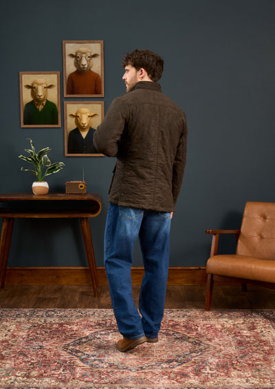 Mens-Quilted-Jacket-Olive