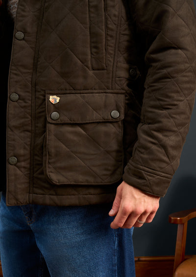 Mens-Quilted-Jacket-Olive