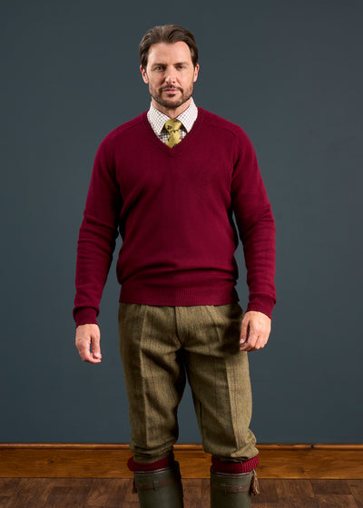 Rutland Men's Tweed Shooting Breeks In Oakley