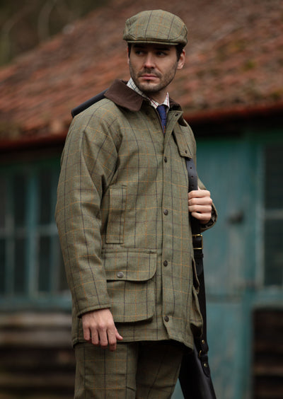 rutland-mens-tweed-waterproof-shooting-coat-dark-moss