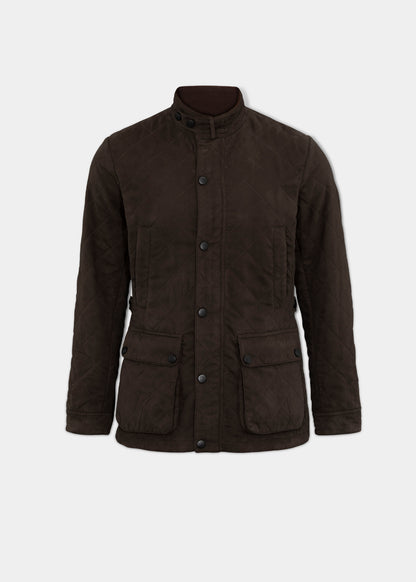 Felwell Quiltad jacka för barn i Olive - Normal passform