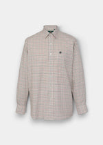 Ilkley Men's Country Check Red Shirt - Shooting Fit