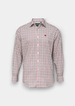 Ilkley Men's Red Check Shirt - Shooting Fit