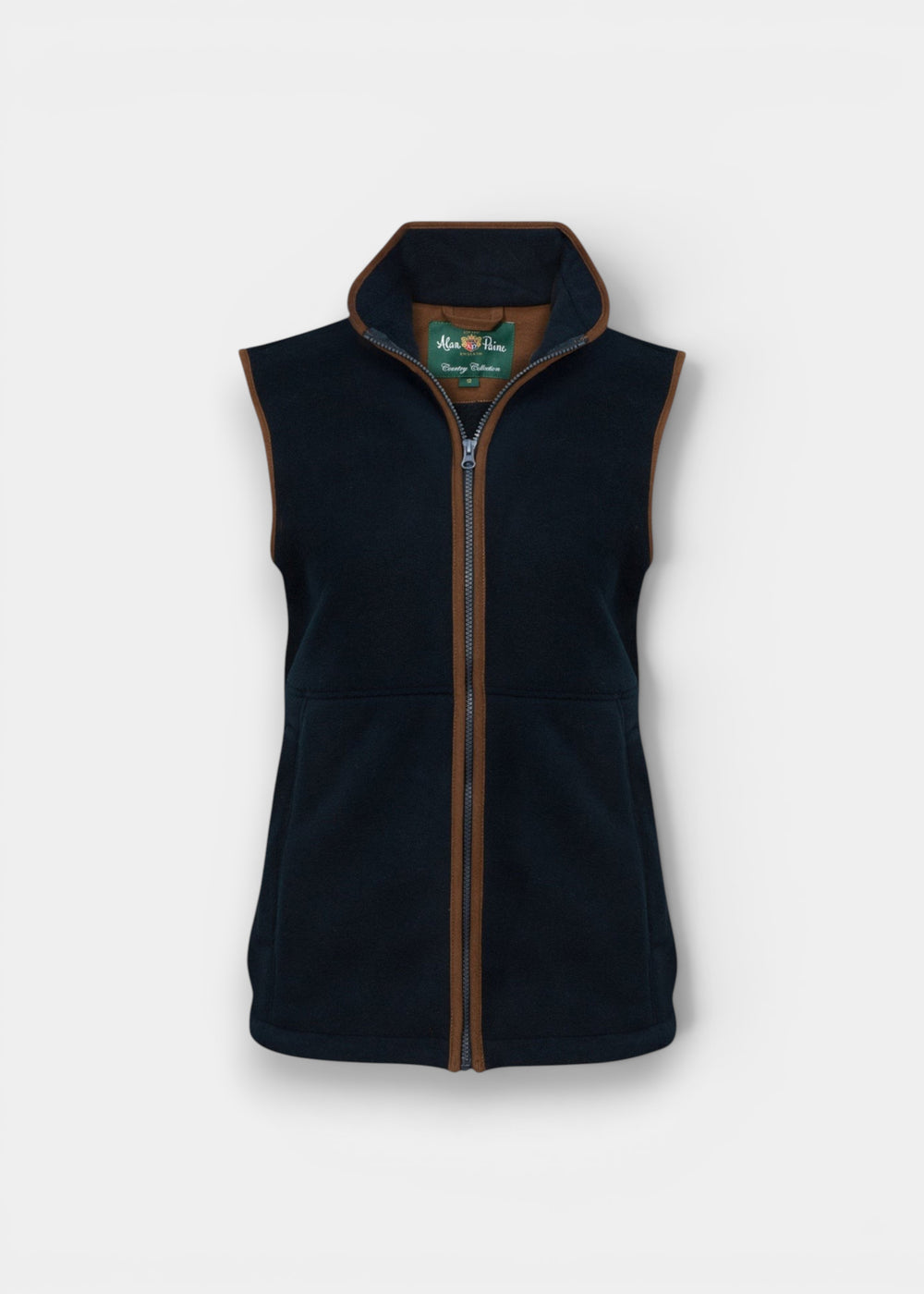 Aylsham Ladies Fleece Gilet In Dark Navy - Regular Fit