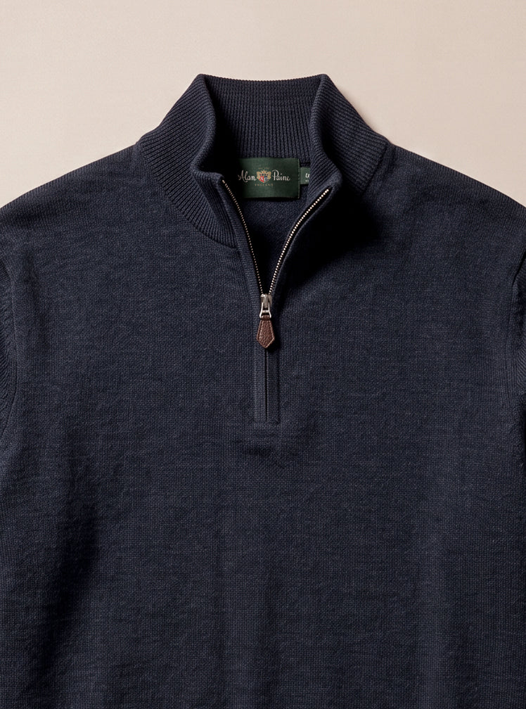 Merino 1/4 Zip Sweater