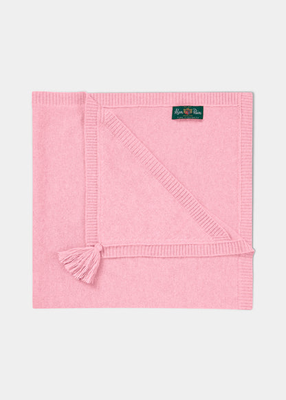 Kashmir babyfilt - rosa
