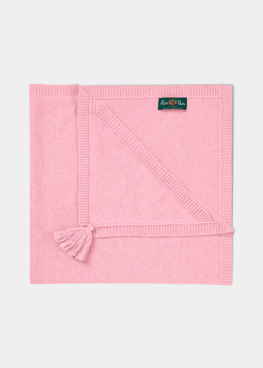 Kashmir babyfilt - rosa