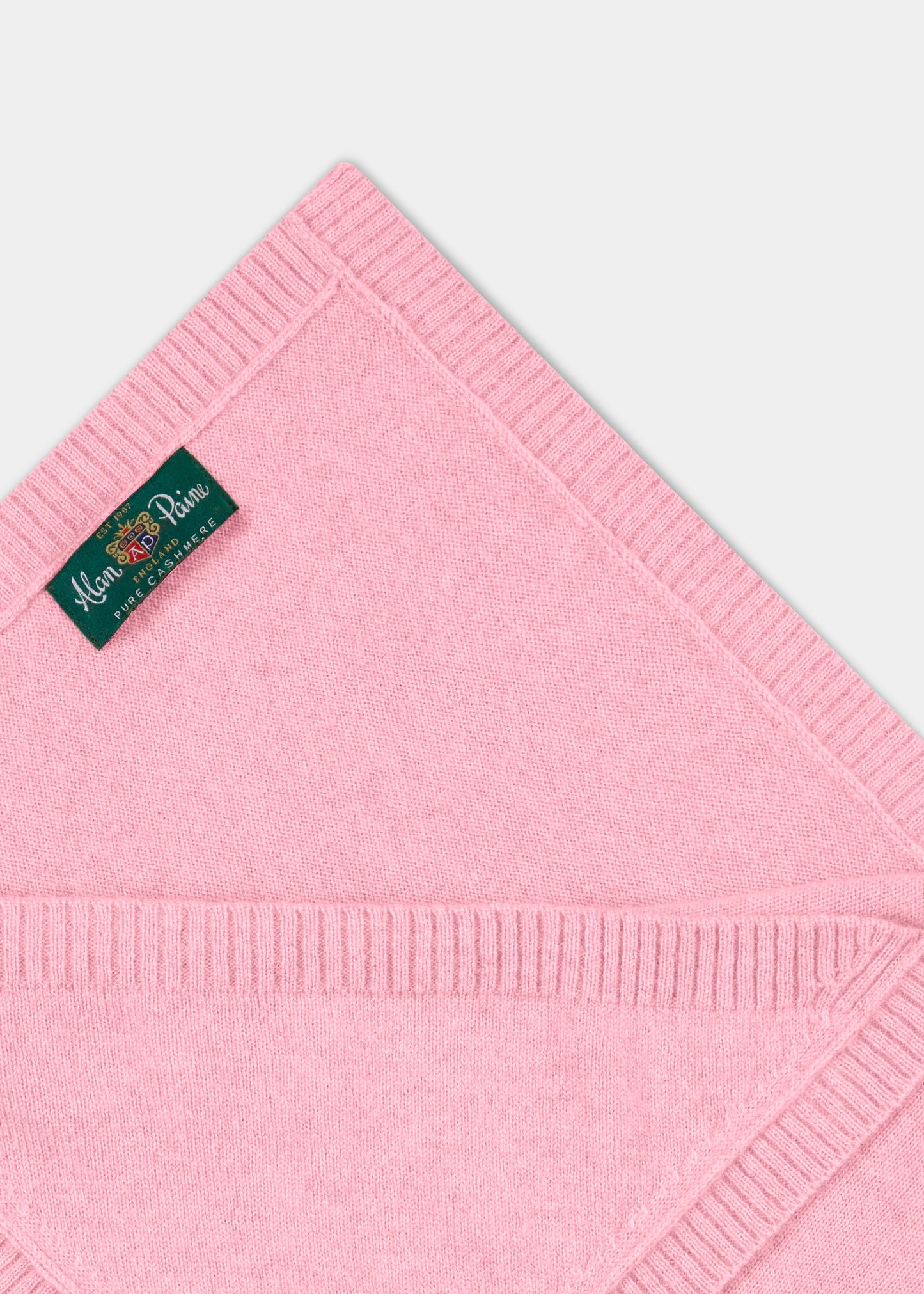 Kashmir babyfilt - rosa