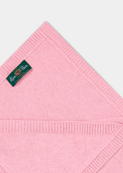 Kashmir babyfilt - rosa