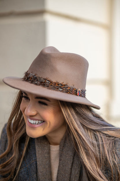 Richmond Damer Fedora I Mink